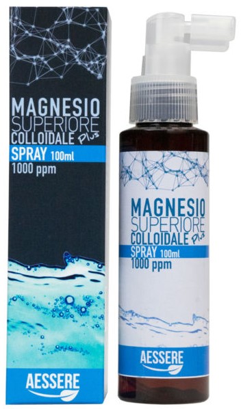 MAGNESIO SUPERIORE COLLOIDALE PLUS SPRAY 1000 PPM 100 ML - Farmastop