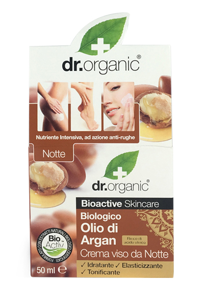 DR ORGANIC ARGAN NIGHT CREAM CREMA NOTTE 50 ML - Farmastop