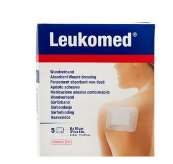 LEUKOMED MEDICAZIONE POST-OPERATORIA IN TESSUTO NON TESSUTO 8 X 10 CM - Farmastop