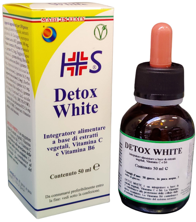 DETOX WHITE GOCCE 50 ML - Farmastop