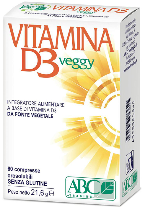 VITAMINA D3 VEGGY 60 COMPRESSE OROSOLUBILI - Farmastop