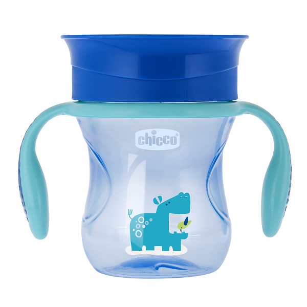 CHICCO TAZZA PERFECT 360 AZZURRA 12 MESI - Farmastop