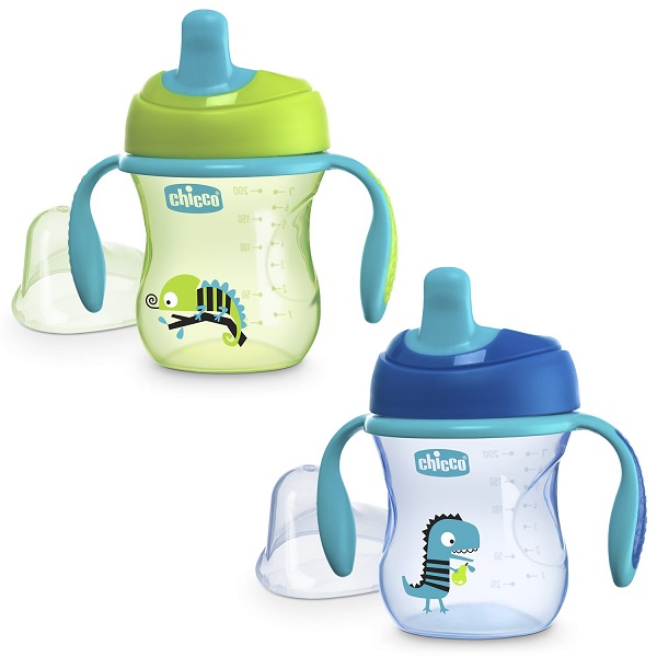 CHICCO TAZZA TRAINING AZZURRA 6 MESI - Farmastop