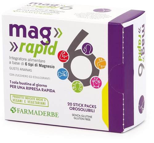 MAG 6 RAPID 20 STICK DA 1,5 G - Farmastop