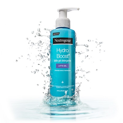 NEUTROGENA HYDRO BOOST LATTE GEL DETERGENTE 200 ML - Farmastop