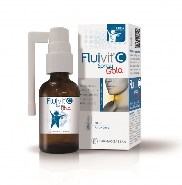 FLUIVIT C SPRAY GOLA 20 ML - Farmastop