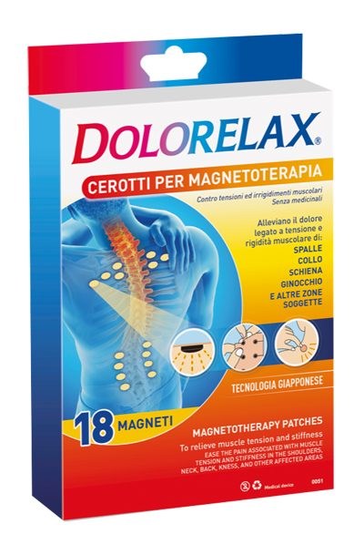 CEROTTO PER MAGNETOTERAPIA DOLORELAX 18 PEZZI - Farmastop