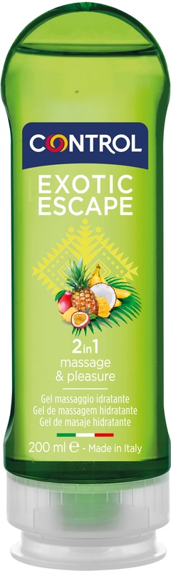 CONTROL GEL PER MASSAGGI EXOTIC ESCAPE 200 ML - Farmastop