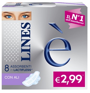 LINES E' ALI 8 PEZZI - Farmastop