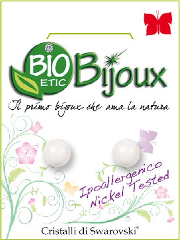 ORECCHINO PERLA WHITE 6 MM - Farmastop
