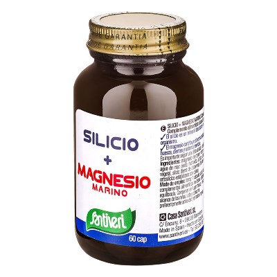 SILICIO + MAGNESIO MARINO 60 CAPSULE 28 G - Farmastop