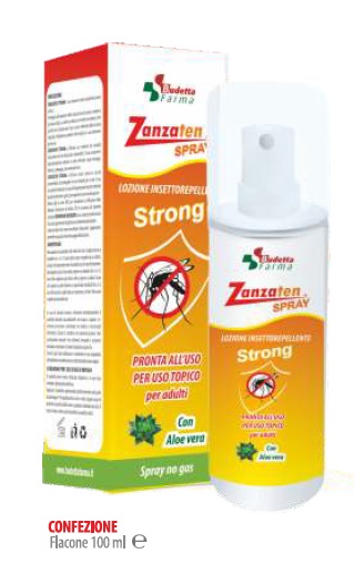 ZANZATEN SPRAY STRONG PREPUNTURA 100 ML - Farmastop