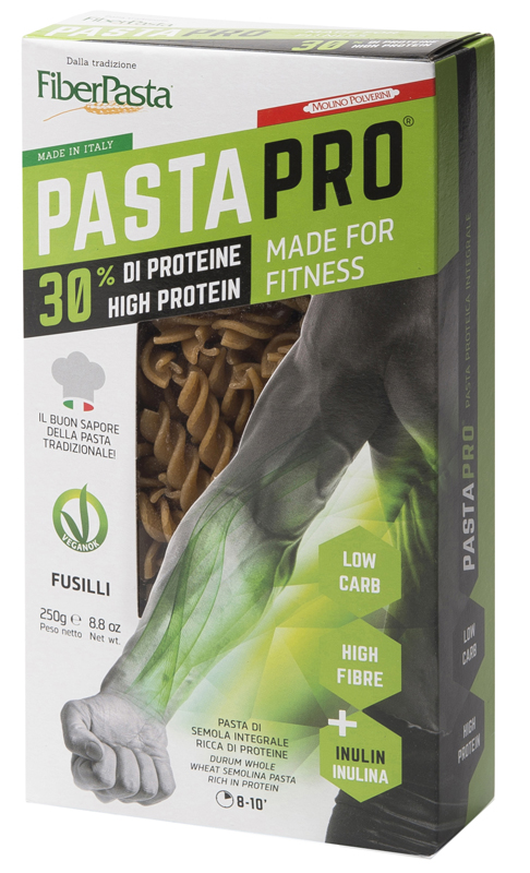 FIBERPASTA FUSILLI PROTEICI PASTAPRO 250 G - Farmastop