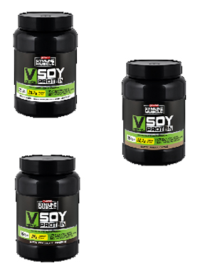 GYMLINE MUSCLE VEGETAL SOY PROTEIN CIOCCOLATO FONDENTE 800 G - Farmastop
