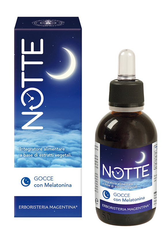 NOTTE MELATONINA GOCCE 50 ML - Farmastop
