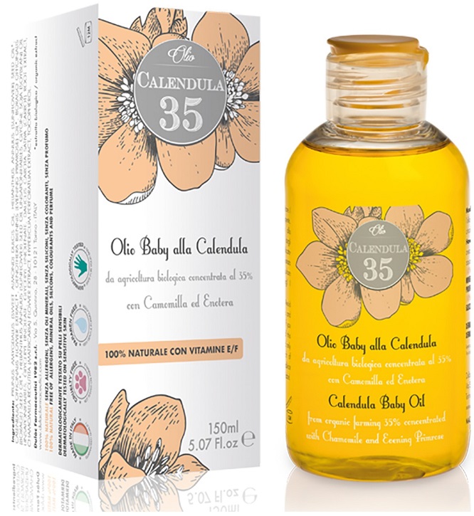 CALENDULA 35 OLIO BABY 150 ML - Farmastop