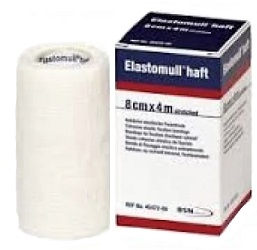 BENDA ELASTICA AUTOADESIVA ELASTOMULL HAFT COMPRESSIONE FORTE 8X400 CM - Farmastop