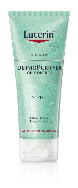 EUCERIN DERMOPURIFYER OIL CONTROL SCRUB 100 ML - Farmastop
