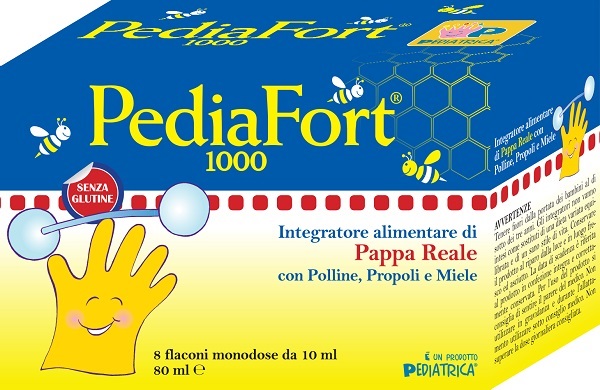 PEDIAFORT 1000 8 FLACONCINI 10 ML - Farmastop