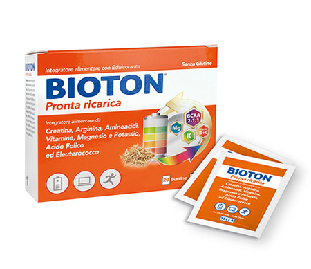 BIOTON PRONTA RICARICA 20 BUSTINE - Farmastop