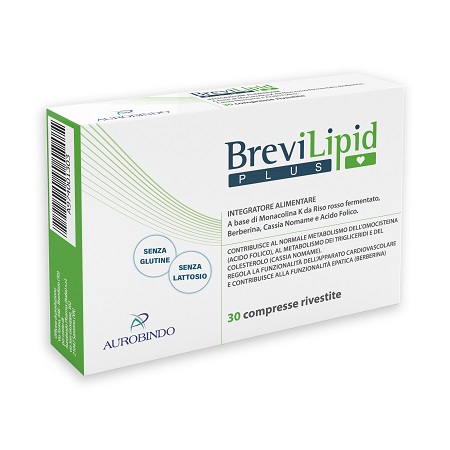 BREVILIPID PLUS 30 COMPRESSE RIVESTITE - Farmastop