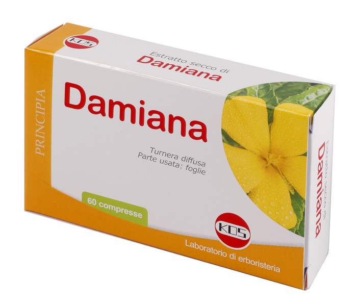 DAMIANA ESTRATTO SECCO 60 COMPRESSE - Farmastop