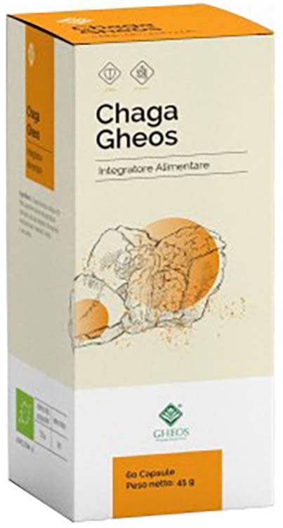 CHAGA GHEOS 60 CAPSULE 750 MG - Farmastop