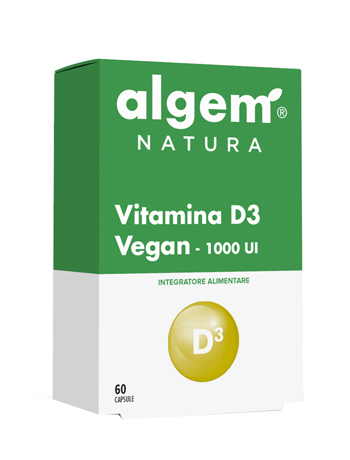 VITAMINA D3 VEGAN 1000 UI 60 CAPSULE - Farmastop