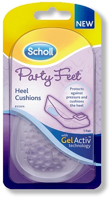 PLANTARE ORTOPEDICO SCHOLL PARTY FEET GEL ACTIVE TALLONE - Farmastop