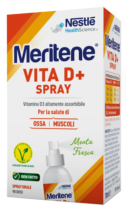 MERITENE VITA D+ SPRAY 18 ML - Farmastop