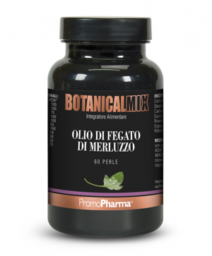 OLIO DI FEGATO DI MERLUZZO BOTANICAL MIX 60 PERLE - Farmastop