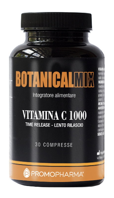 VITAMINA C 1000 BOTANICAL MIX 30 COMPRESSE - Farmastop