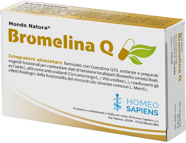 BROMELINA Q MONDO NATURA 30 COMPRESSE - Farmastop