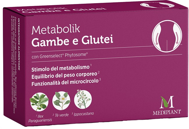 TORNA IN FORMA METABOLIK GAMBE E GLUTEI 30 CAPSULE - Farmastop