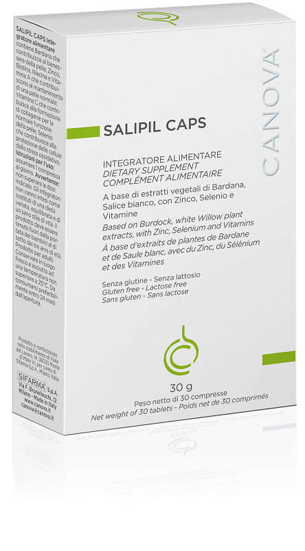 CANOVA SALIPIL CAPS 30 COMPRESSE NUOVA CONFEZIONE - Farmastop