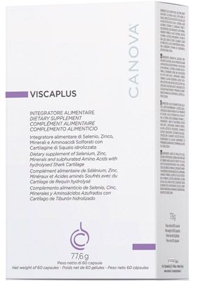 CANOVA VISCAPLUS 60 SOFTGEL NUOVA CONFEZIONE - Farmastop