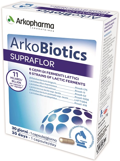 ARKOBIOTICS SUPRAFLOR 30 CAPSULE - Farmastop