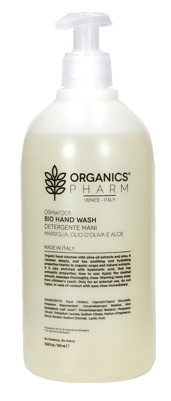ORGANICS PHARM BIO MARSIGLIA HAND WASH 500 ML - Farmastop
