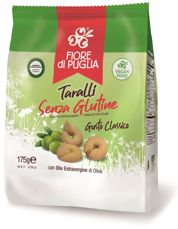 FIORE DI PUGLIA TARALLI GUSTO CLASSICO 175 G - Farmastop