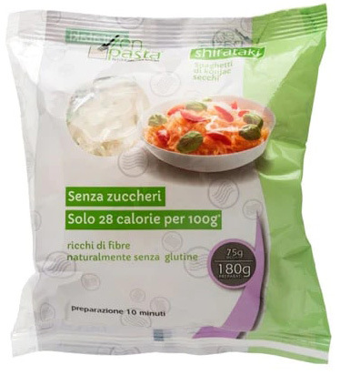 ZENPASTA SHIRATAKI ESSICATO TAGLIATELLE MONODOSE 75 G - Farmastop