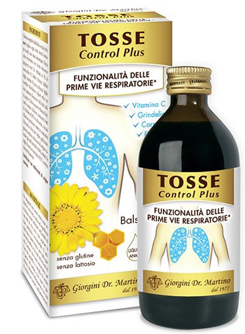 TOSSE CONTROL PLUS 200 ML LIQUIDO ANALCOLICO - Farmastop