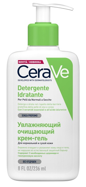 CERAVE DETERGENTE IDRATANTE 236 ML - Farmastop
