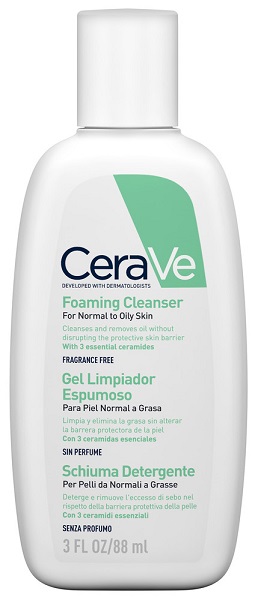 CERAVE SCHIUMA DETERGENTE VISO 88 ML - Farmastop