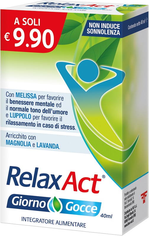 RELAX ACT GIORNO GOCCE 40 ML - Farmastop