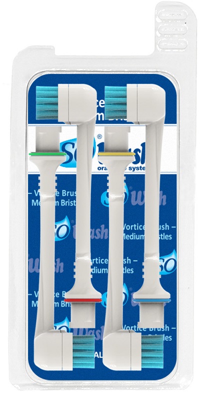 SOWASH VORTICE BRUSH SETOLE MEDIE RICARICA 4 PEZZI - Farmastop