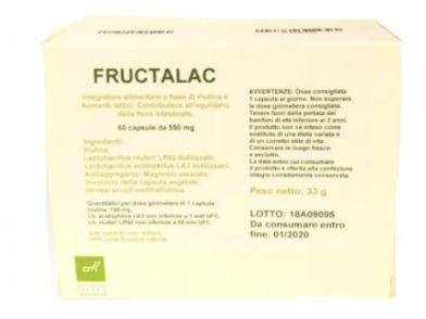 FRUCTALAC 60 CAPSULE - Farmastop