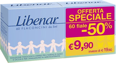 FIALE MONODOSE LIBENAR 60 PEZZI DA 5 ML - Farmastop