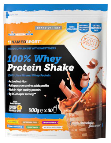 100% WHEY PROTEIN SHAKE MILK CHOCOLATE 900 G - Farmastop