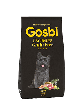 GOSBI EXCLUSIVE GRAIN FREE ADULT MINI 2 KG - Farmastop