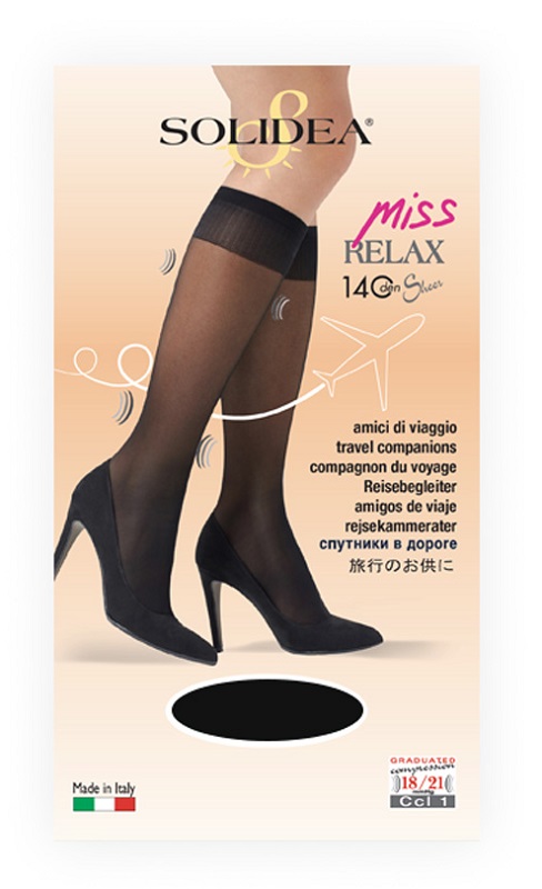 MISS RELAX 140 SHEER GAMBALETTO CAMEL 1-S 1 PAIO - Farmastop